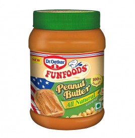 Dr. Oetker Fun foods Peanut Butter All Natural Ground  Plastic Jar  925 grams